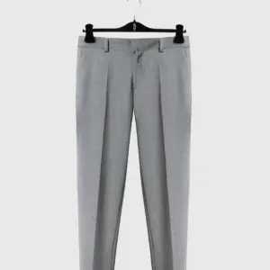 Pantaloni Slim Fresco Lana
